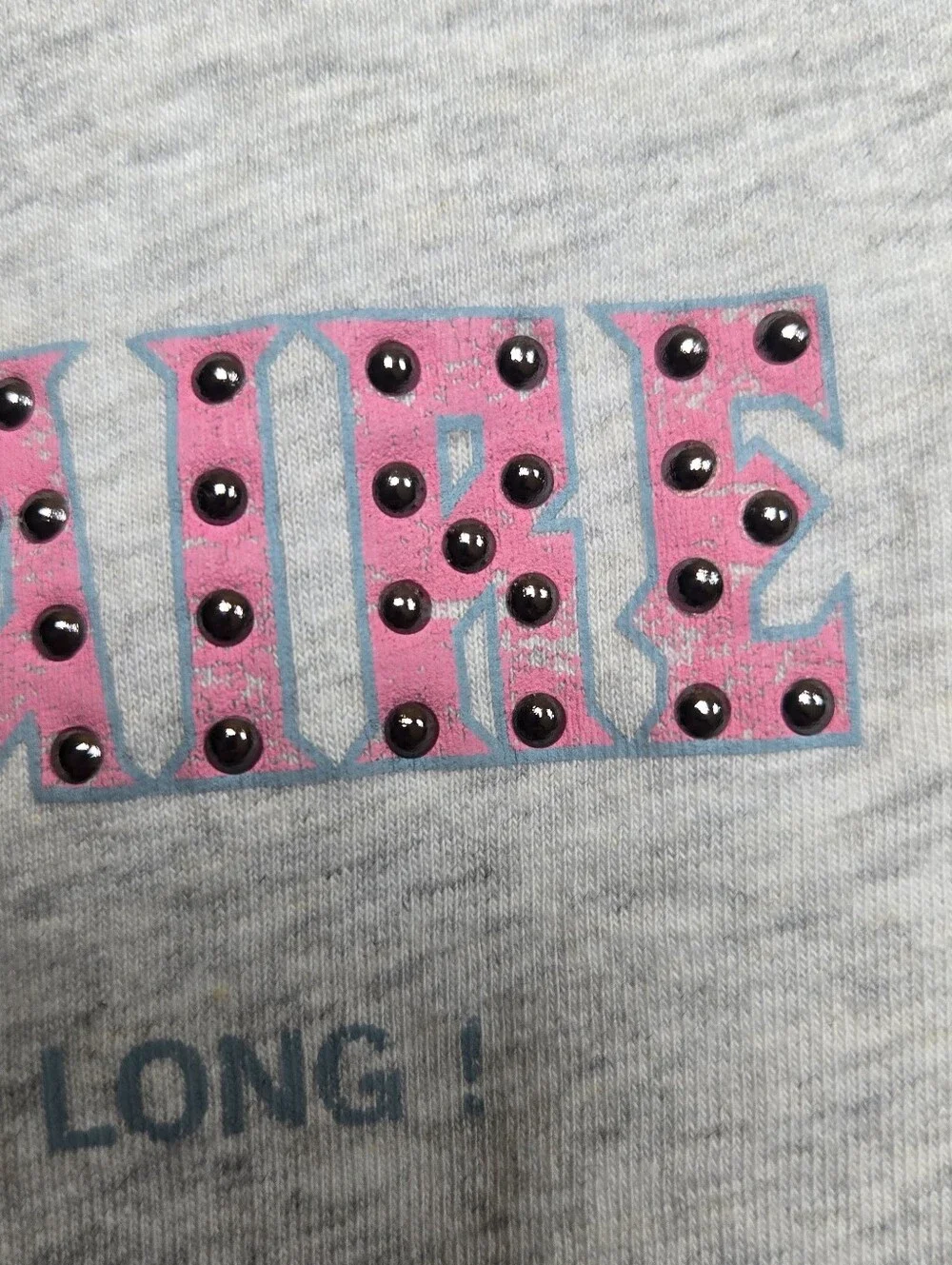 Zadig & Voltaire Tommer HC concert cheetah studded t-shirt M - Picture 8 of 11